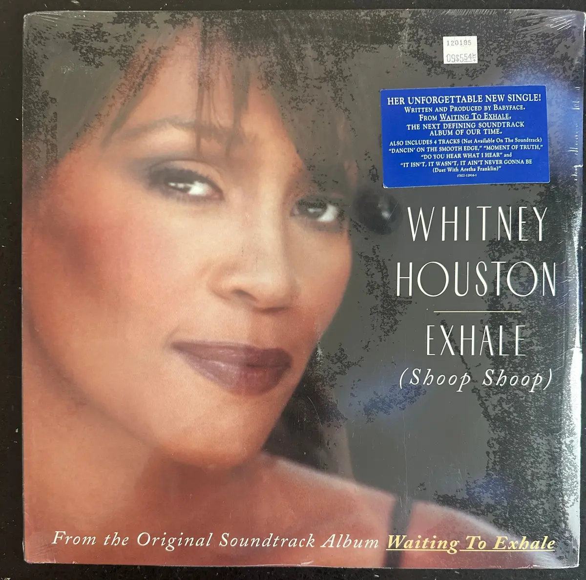 Whitney Houston - Exhale (Shoop Shoop) -  12 " Single Lp Vinyl - New 1