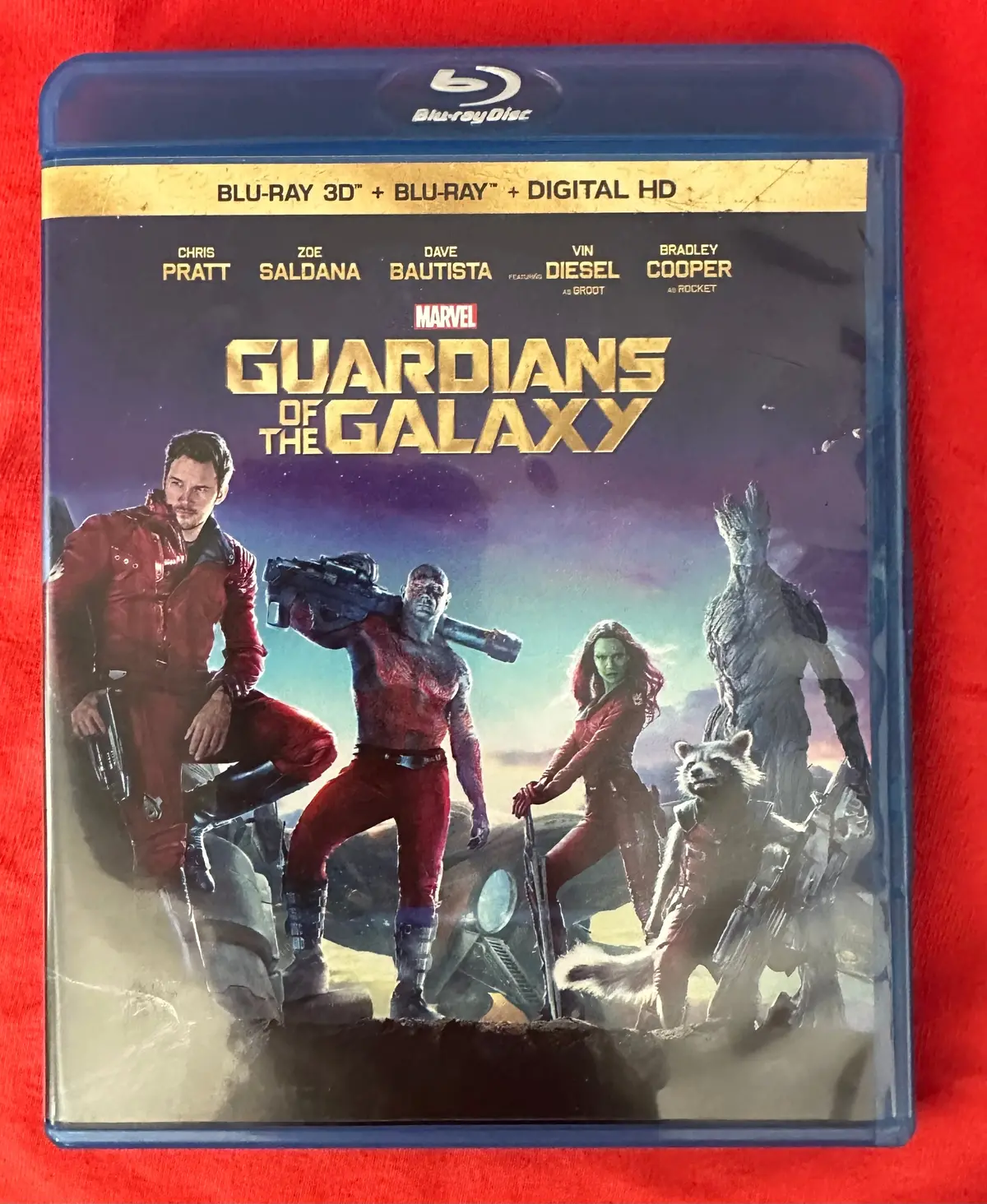 Guardians Of The Galaxy, 3D Blu-Ray + Blu-Ray Edition Used 1
