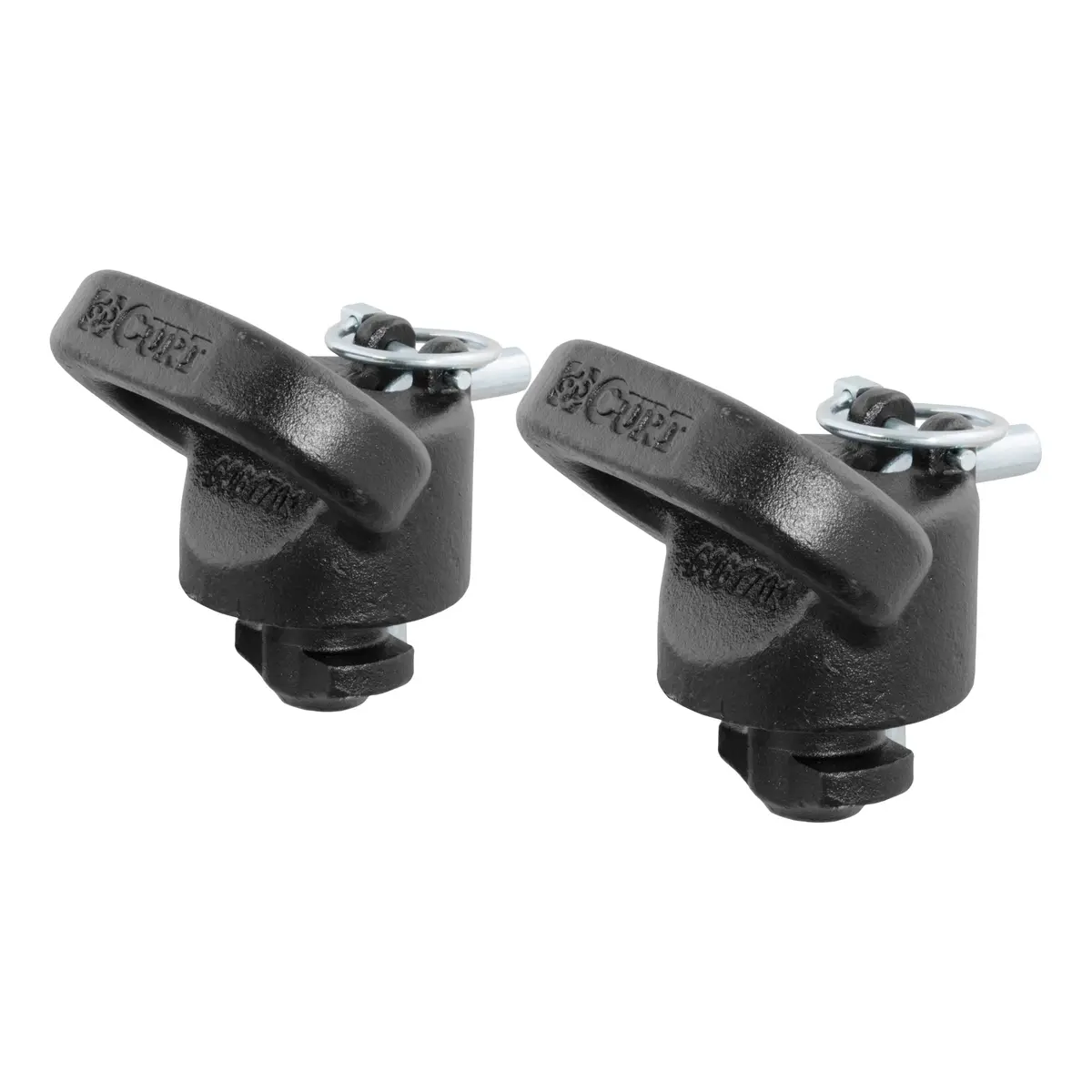 Curt 60617 Oem Puck System Gooseneck Safety Chain Anchors For Ram Trucks, Oem Puck System Required 1