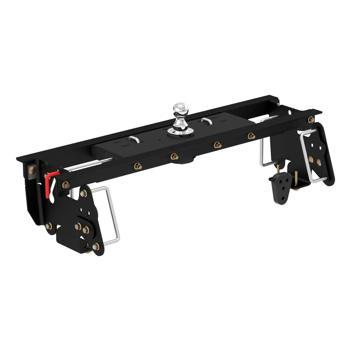 Curt 60732 Double Lock Gooseneck Hitch With Flip-And-Store Ball, 30,000 Lbs., 2-5/16-Inch Ball, Fits Select Dodge Ram 2500, 3500 1