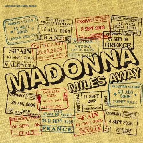 Madonna Miles Away (Usa Maxi Single) Cd New 1