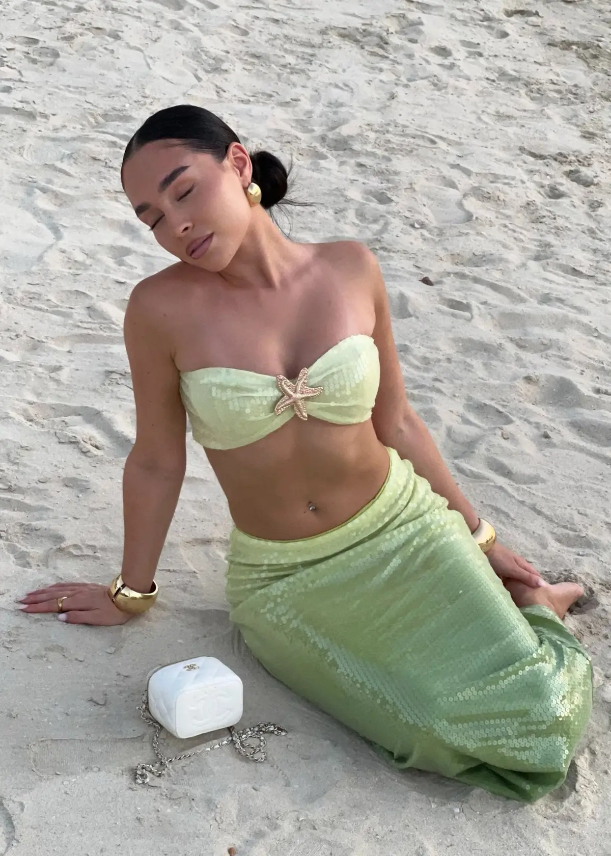Driven By Desire Ombre Two Piece - Green 5