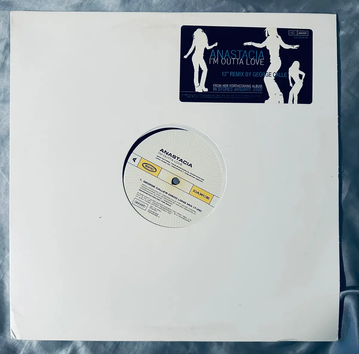 Anastacia -I'm Outtta Love (George Calle Mix) - 12” Single Lp Vinyl - Used 1