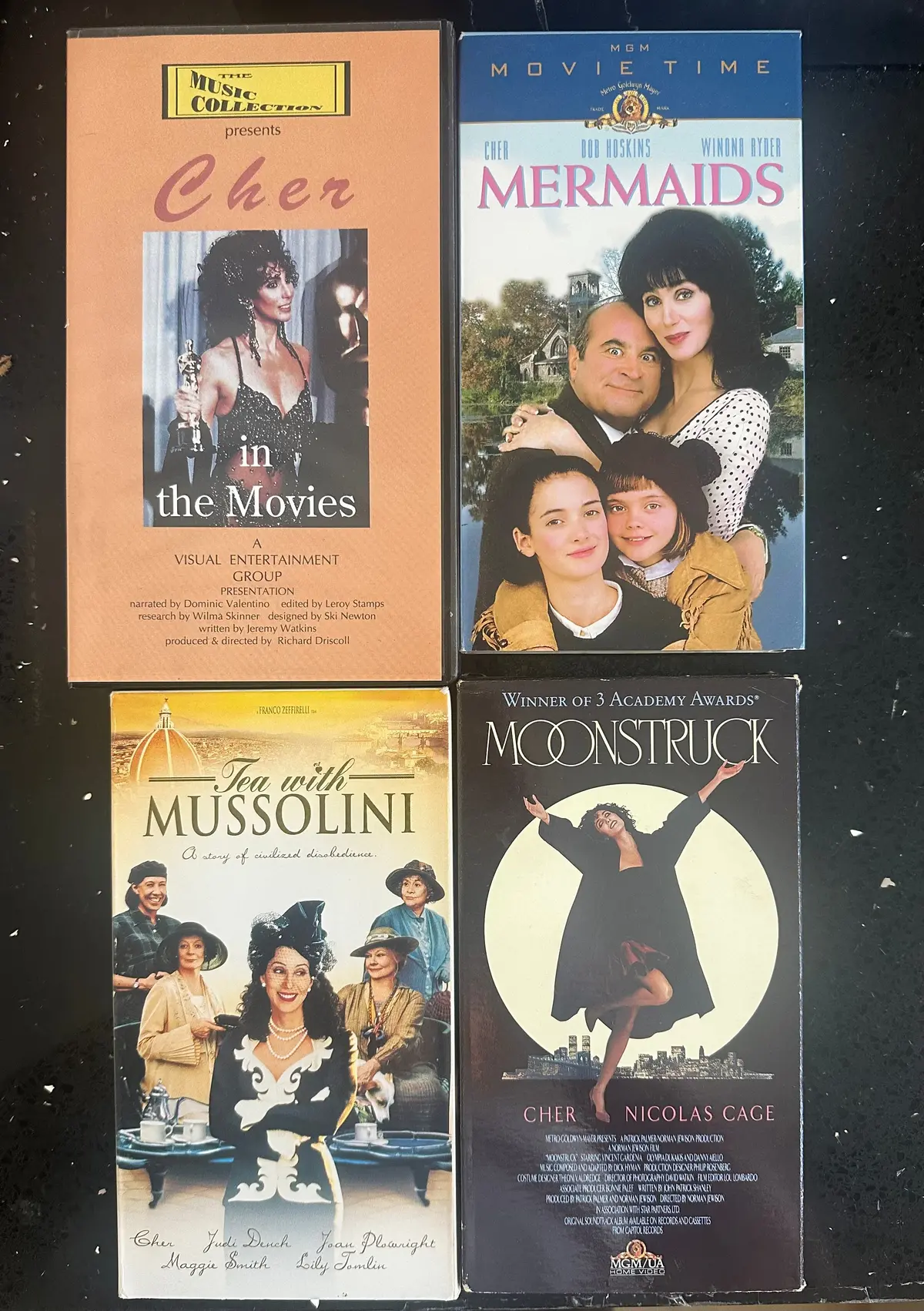 Cher (4 Films) Vhs - Used  (Usa Orders Only) 1