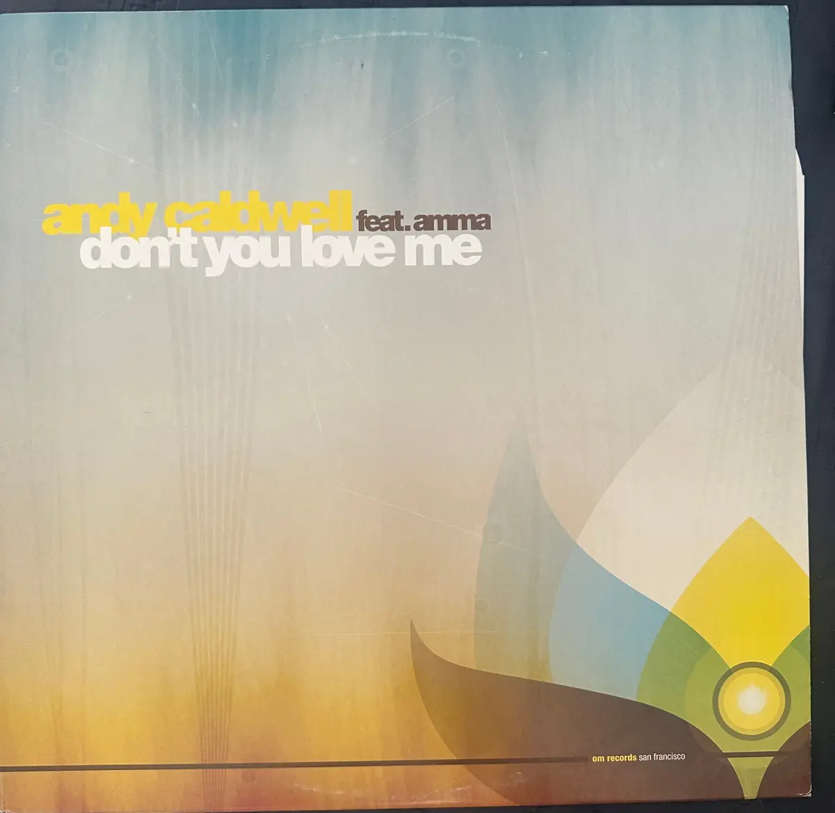 Andy Caldwell Featuring Amma --  Don’T You Love Me 12"  Single Lp Vinyl 1