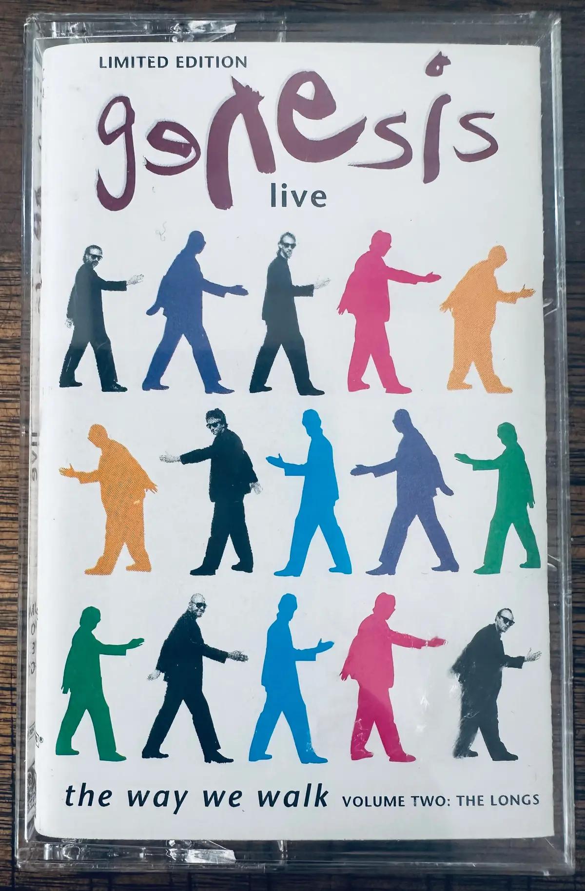 Genesis Live Limited Edition Cassette Tape Used 1