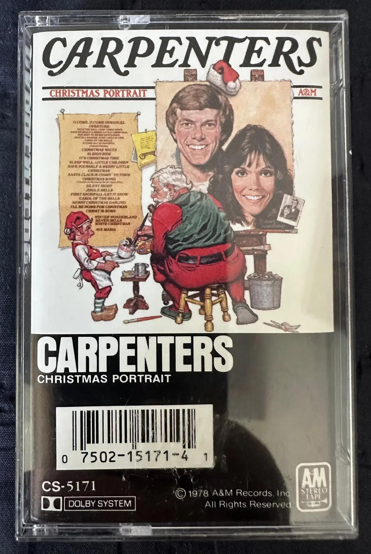 Carpenters Christmas Spirti - Cassette - Used 1