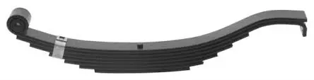 7 Leaf Slipper Spring For 8,000-Lb Trailer Axles - 26 1/8" Long (4,000 # Each) 1