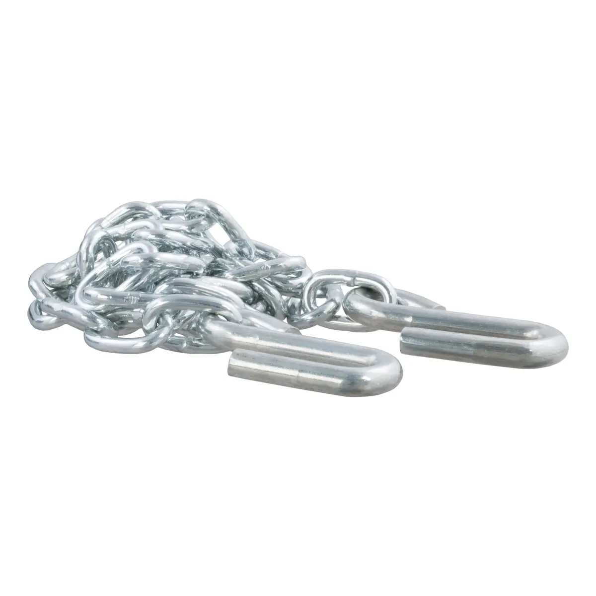 Curt 80010 48-Inch Trailer Safety Chain With 3/8-Inch S-Hooks, 2,000 Lbs. Break Strength 1