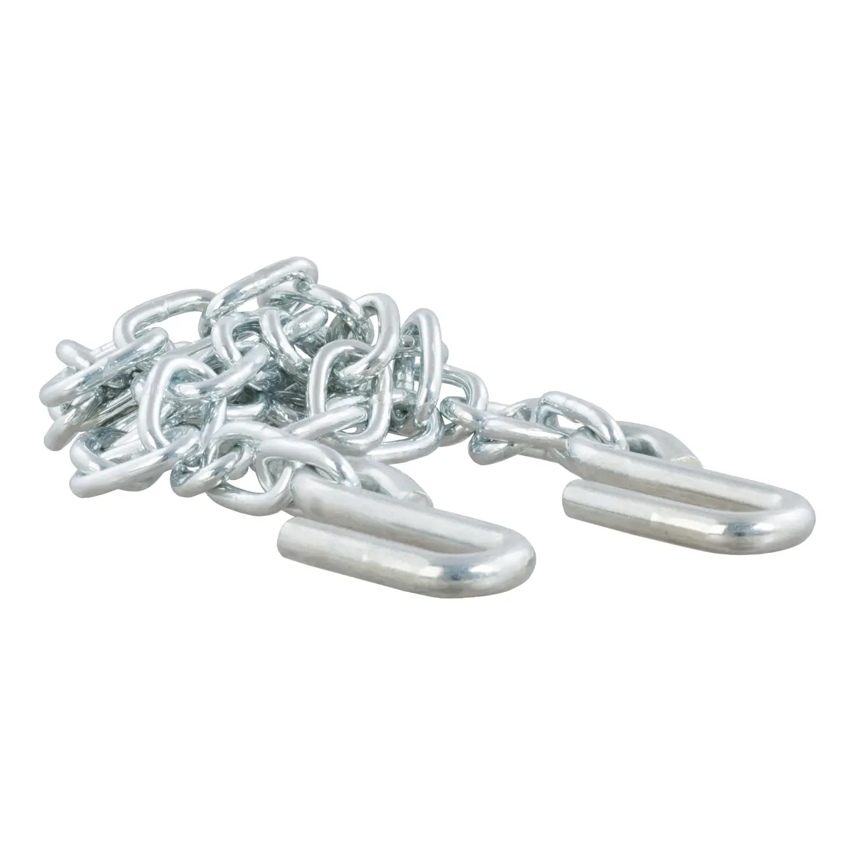 Curt 80011 48-Inch Trailer Safety Chain With 3/8-Inch S-Hooks, 2,000 Lbs. Break Strength 1