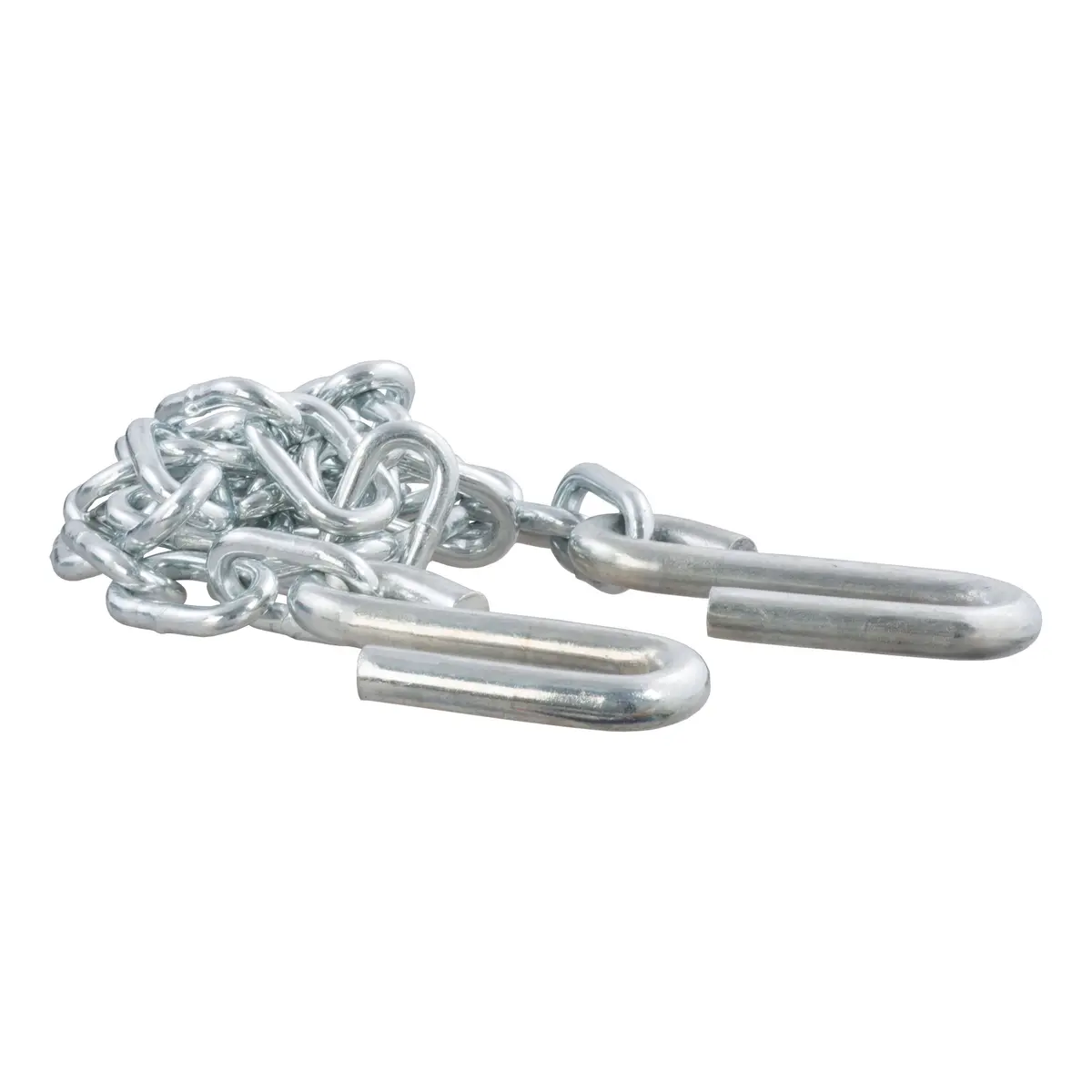 Curt 80030 48-Inch Trailer Safety Chain With 7/16-Inch S-Hooks, 5,000 Lbs. Break Strength 1