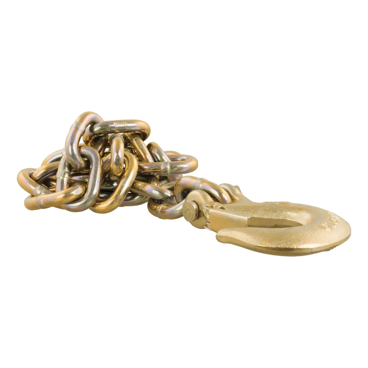 Curt 80316 35-Inch Trailer Safety Chain With 3/8-Inch Clevis Snap Hook, 24,000 Lbs. Break Strength 1