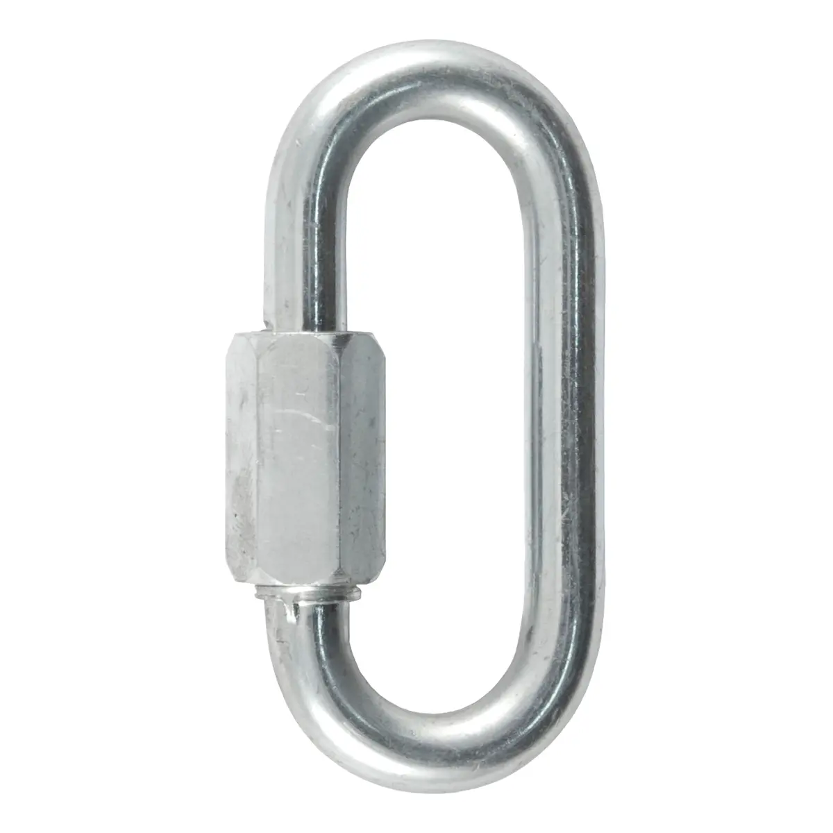 Curt 82900 Threaded Quick Link Trailer Safety Chain Hook Carabiner Clip, 5/16-Inch Diameter, 1,760 Lbs. 1