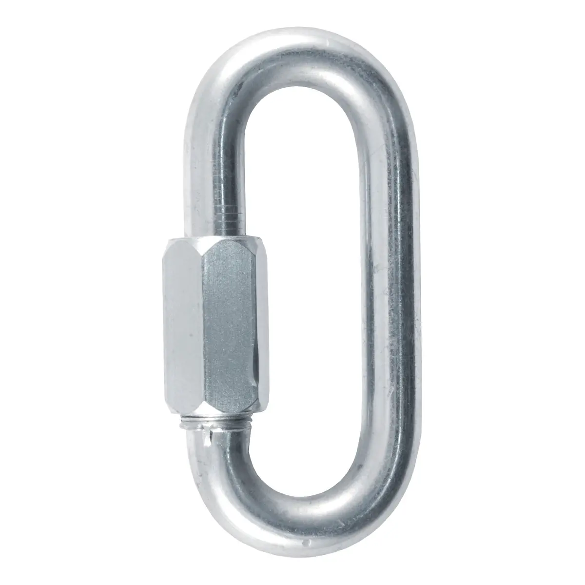 Curt 82932 Threaded Quick Link Trailer Safety Chain Hook Carabiner Clip, 1/2-Inch Diameter, 3,300 Lbs. 1