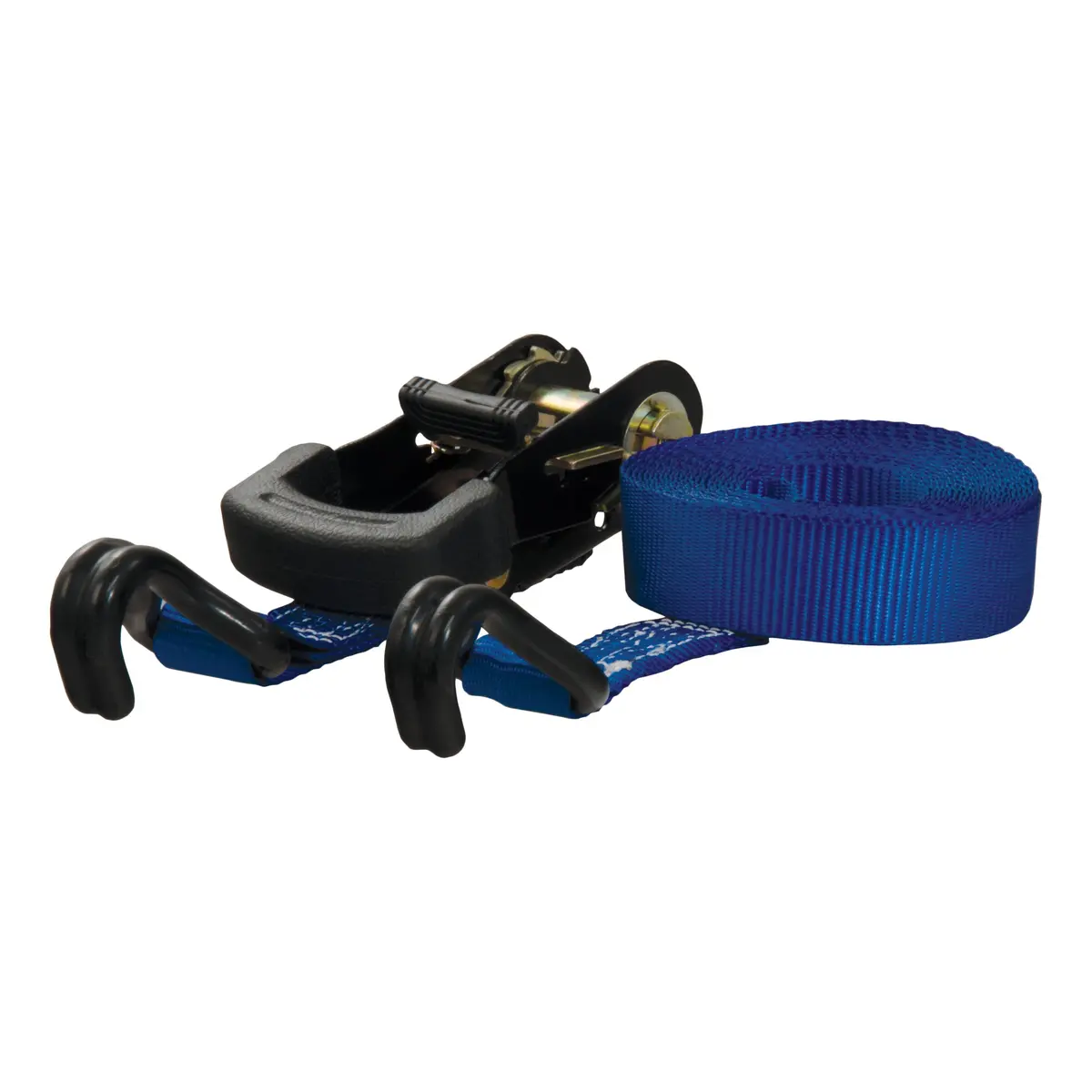 Curt 83019 1-Inch X 16-Foot Blue Nylon Ratchet Strap, 2,200 Lbs. Break Strength 1