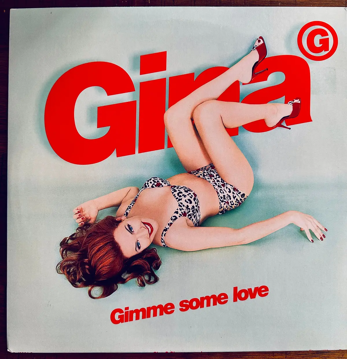Gina G - Gimme Some Love -  12" Single Lp Vinyl - Used 1