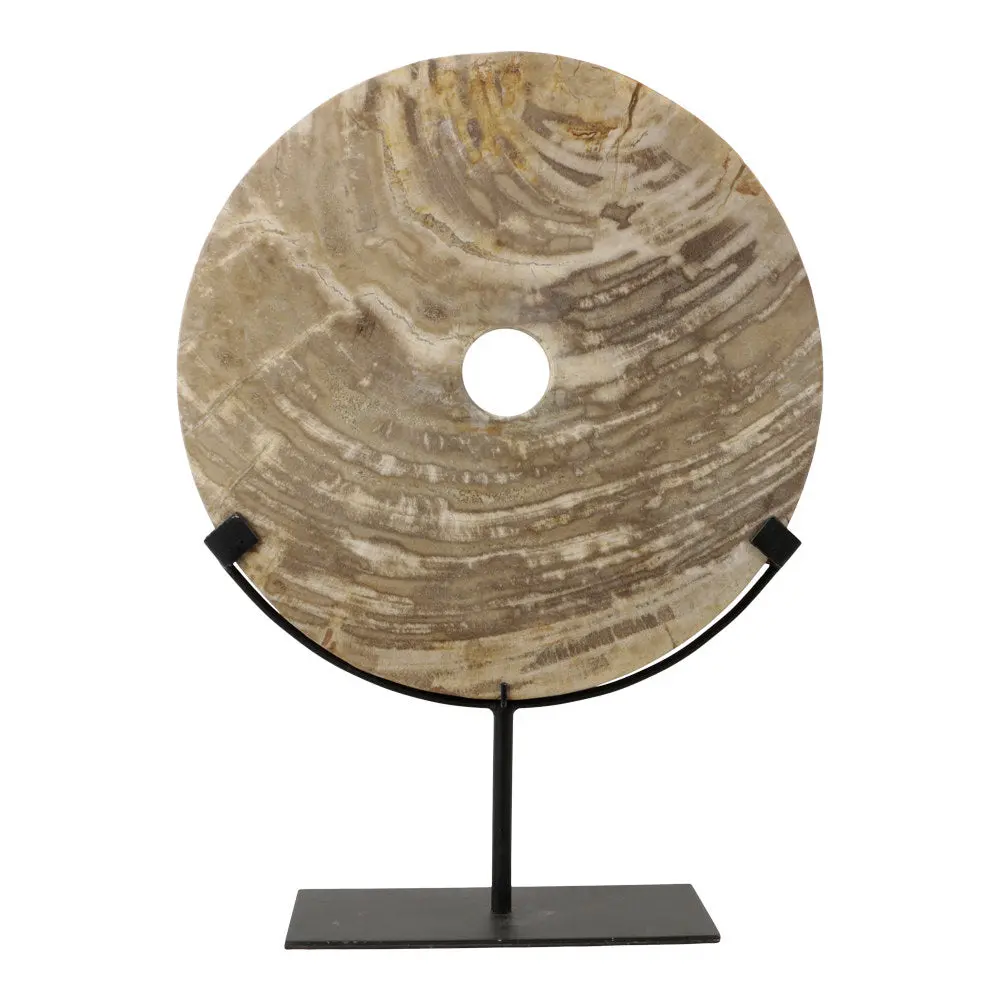 Versteend Hout - Donut L 42 Cm 1