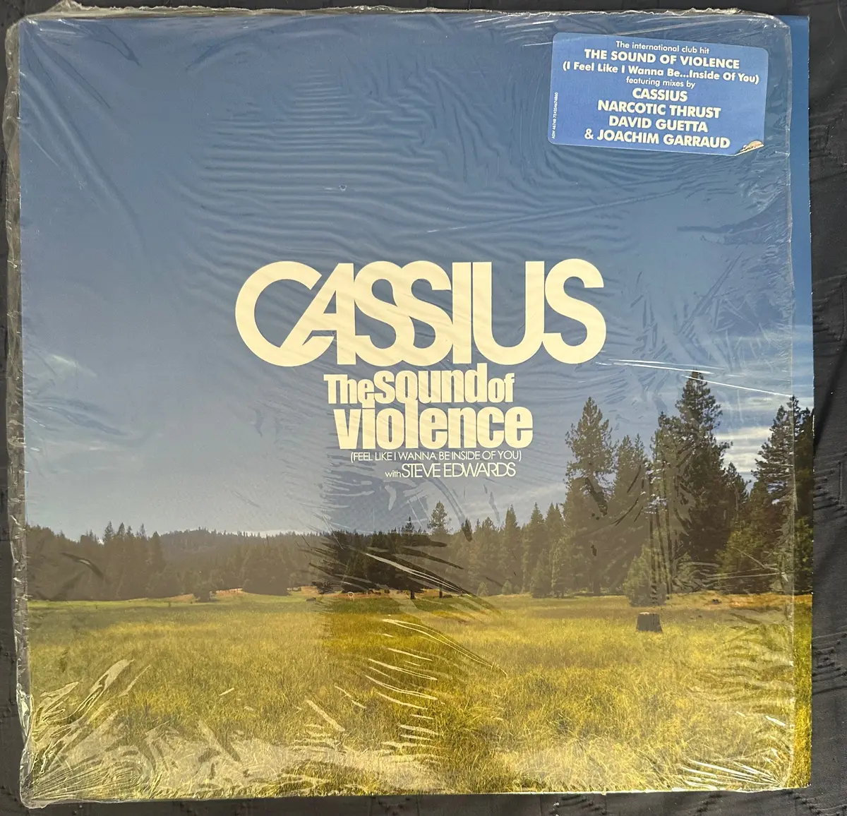 Cassius - The Sound Of Violence 12" Lp Vinyl Single Used 1