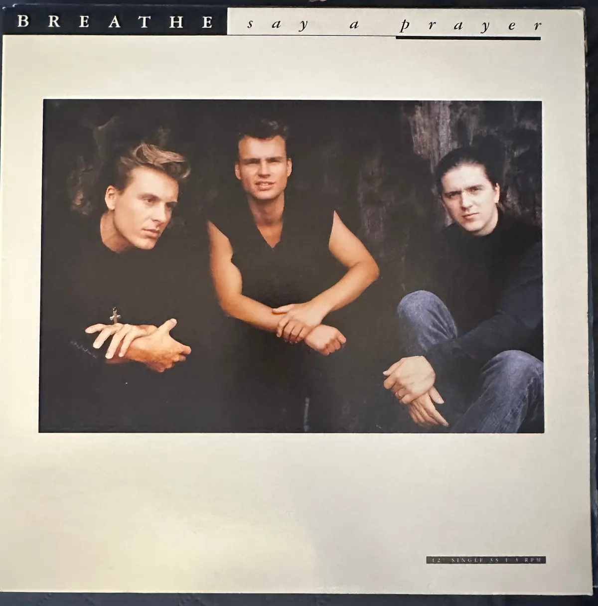 Breathe - Say A Prayer 12” Single Lp Vinyl Used 1