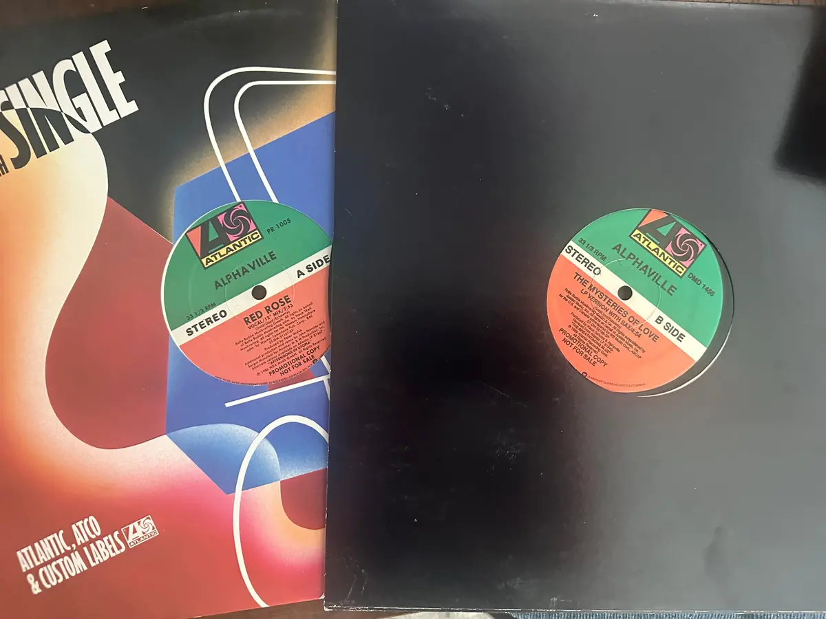 Alphaville - Red Rose & The Mysteries Of Love  (2X12" Singles) Lp Vinyl - Used 1
