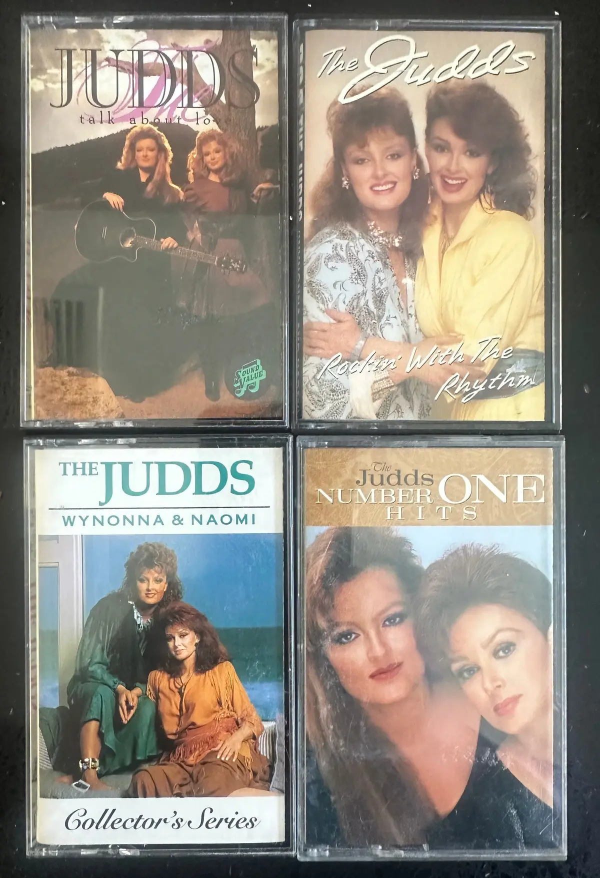 The Judds 4 Cassette Tapes Lot - Used 1