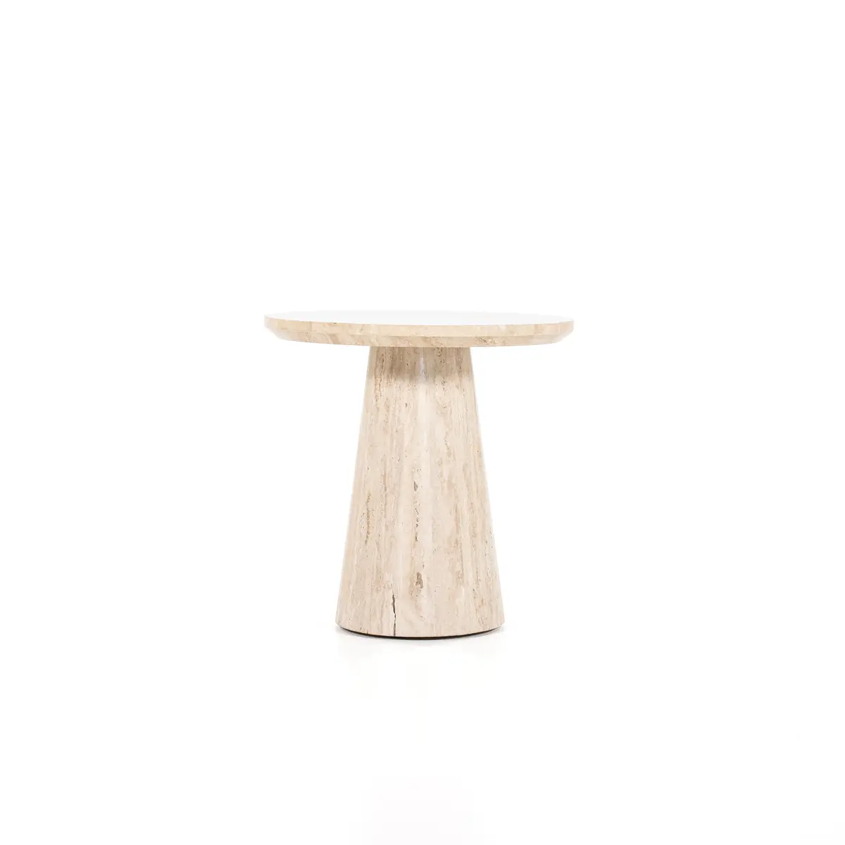 Bijzettafel In Travertin Aimé - 45Cm 1