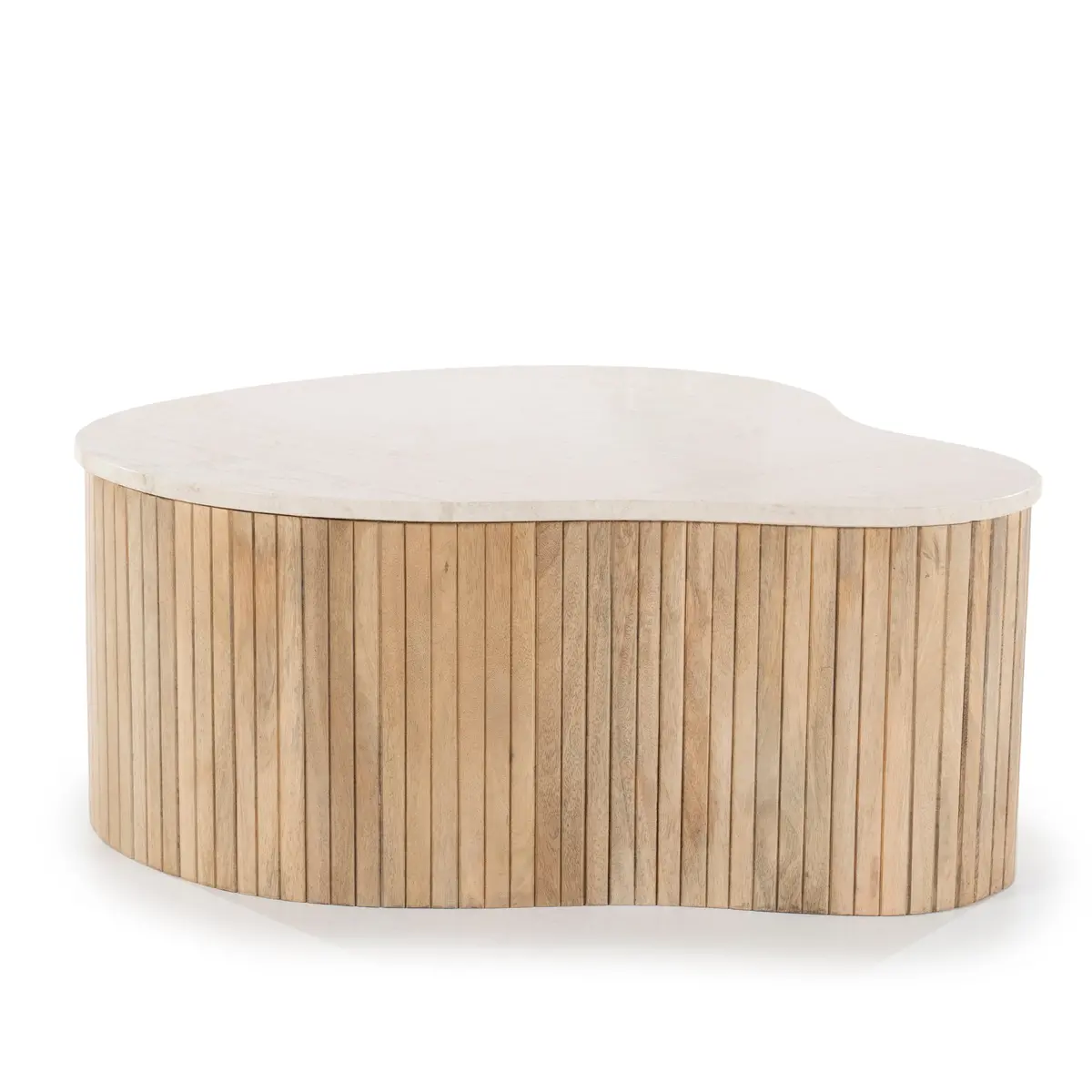 Salontafel In Travertin Kira - M 1