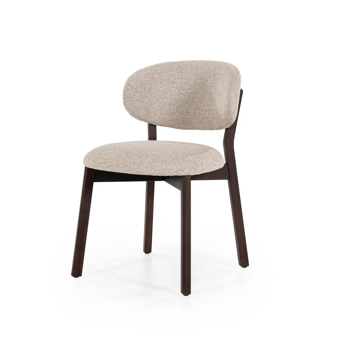 Stoel Mikky Bruin-Taupe 1