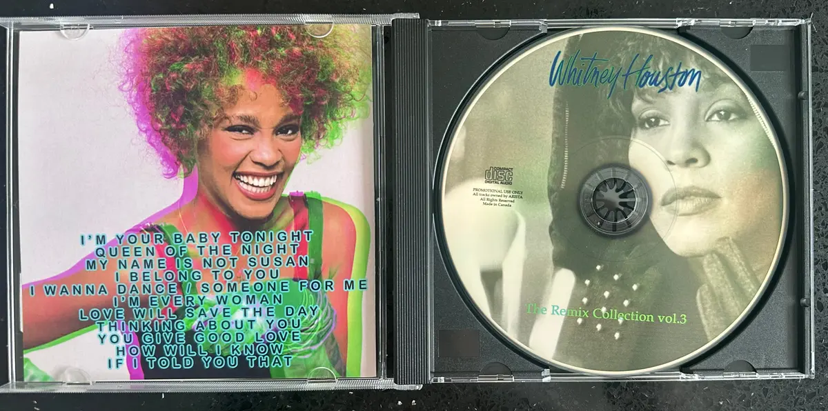 Whitney Houston Remix Collection Vol.3 Cd 2
