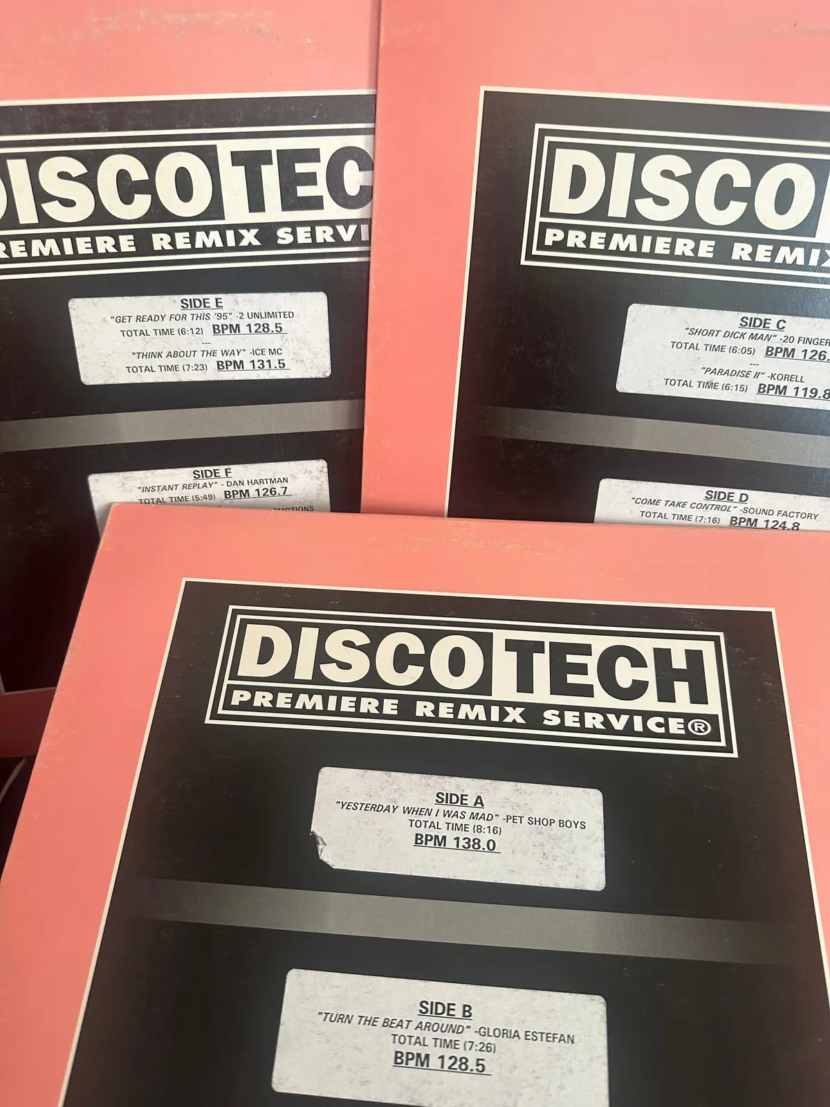 Disco Tech Thirty - Dj Remix Service 3Xlp Vinyl - Used (Usa Orders Only) 1