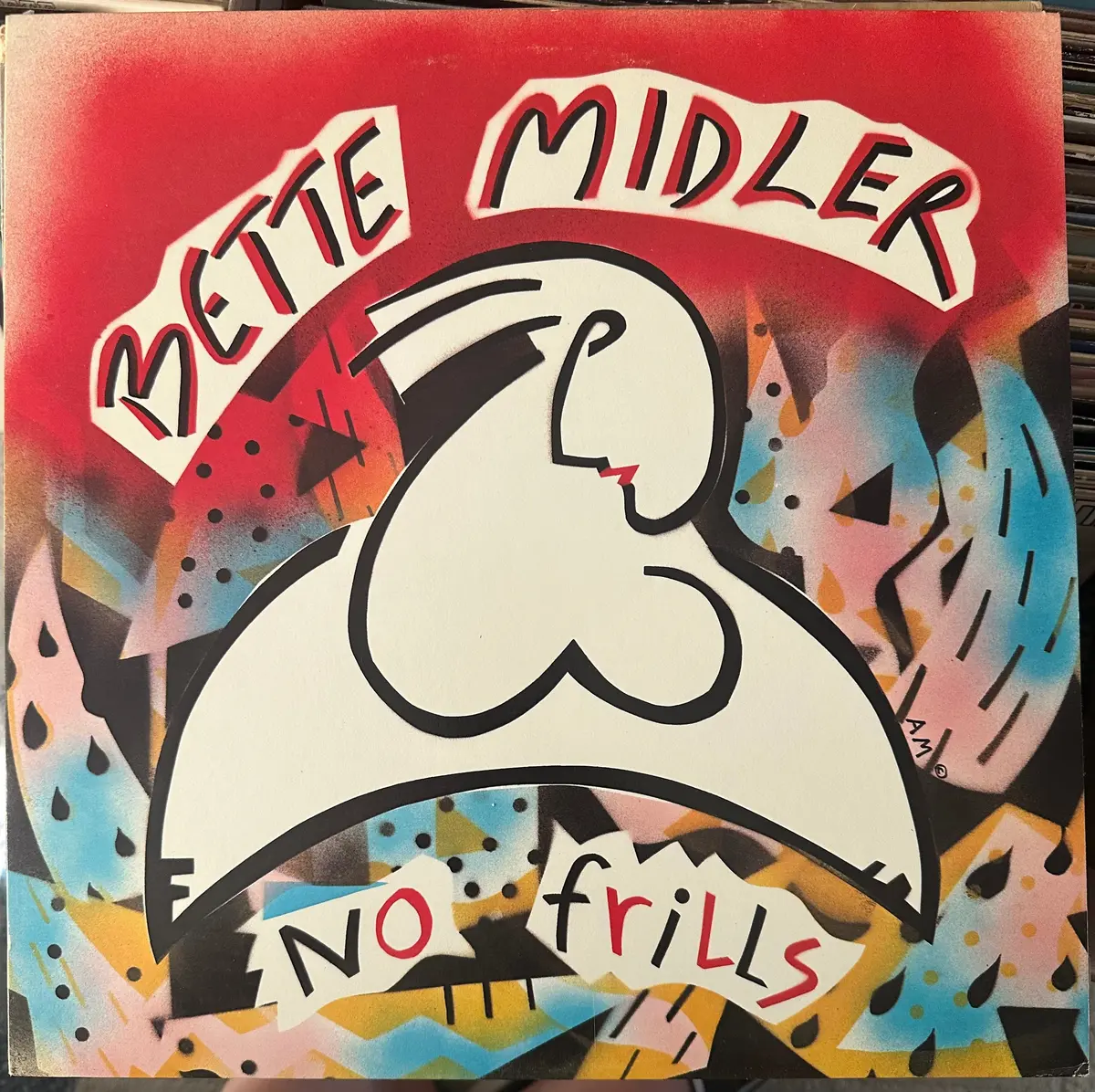 Bette Midler No Frills Lp Vinyl Used 1983 1
