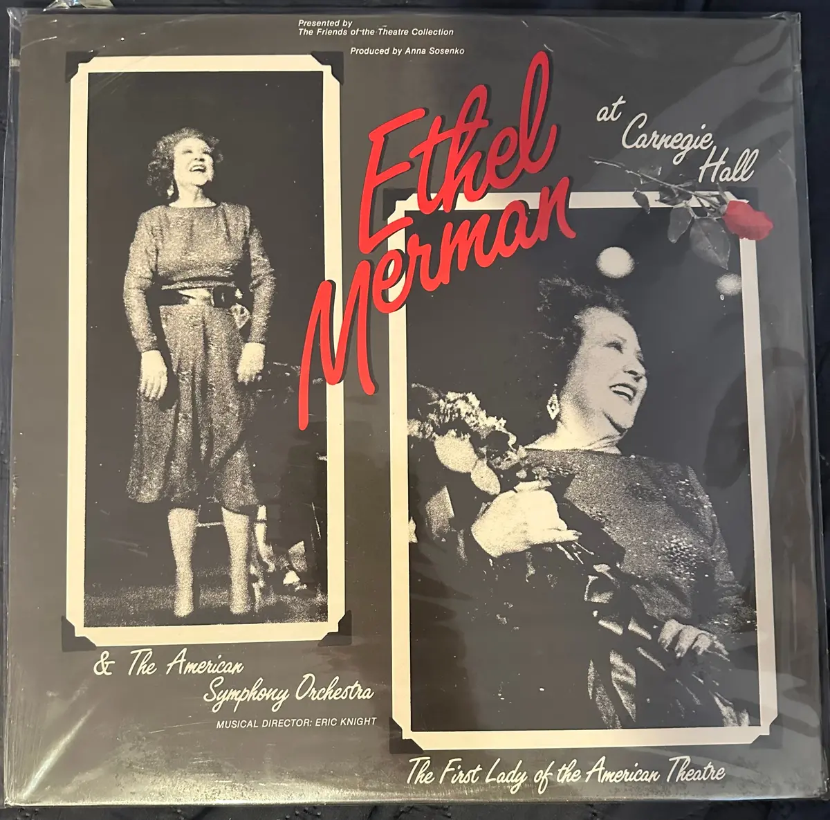 Ethel Merman At Carnegie Hall Lp Vinyl - Used 1