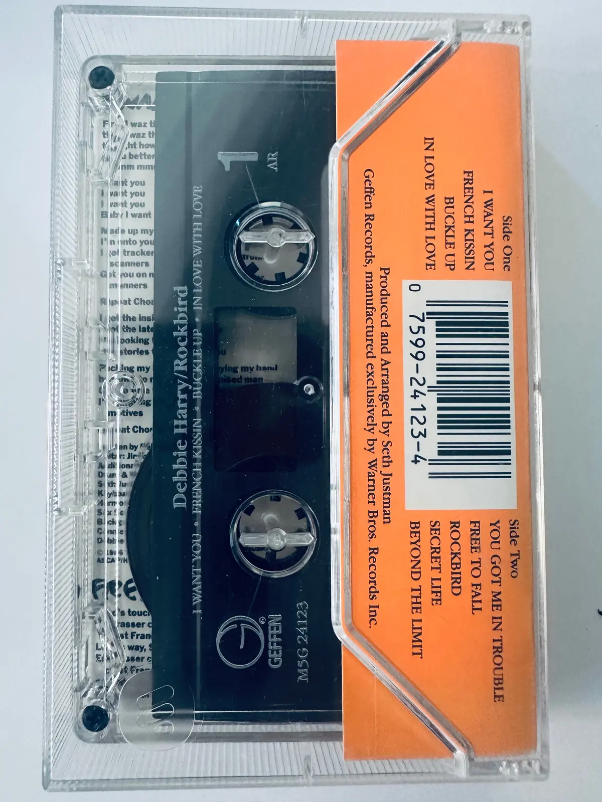 Debbie Harry Rockbird Cassette Used 2