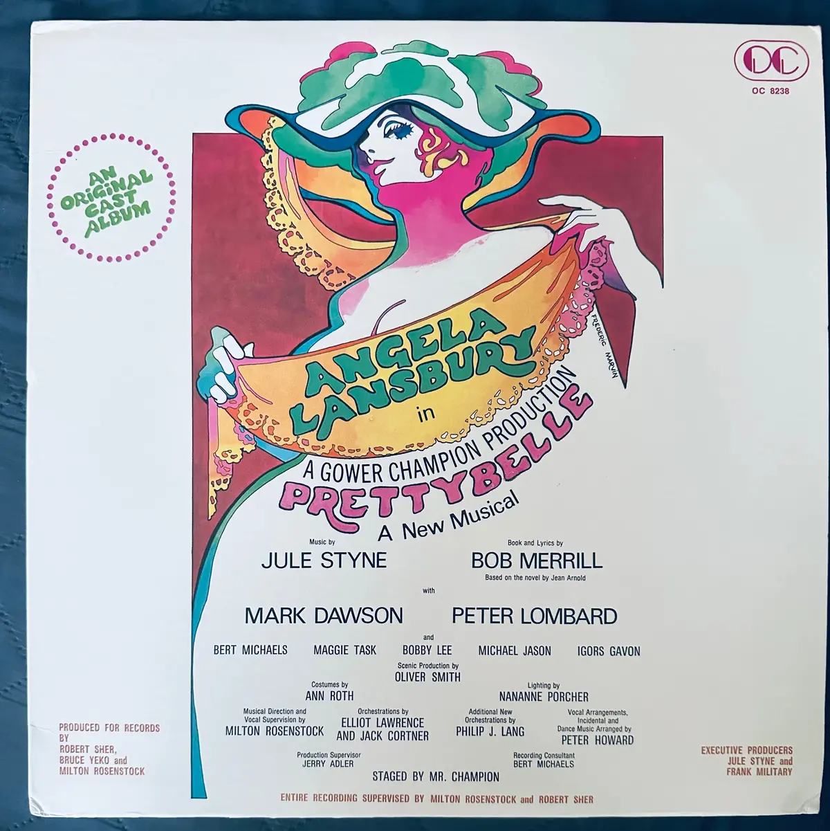 Angela Lansbury - Prettybelle Original Cast Album Lp Vinyl 1