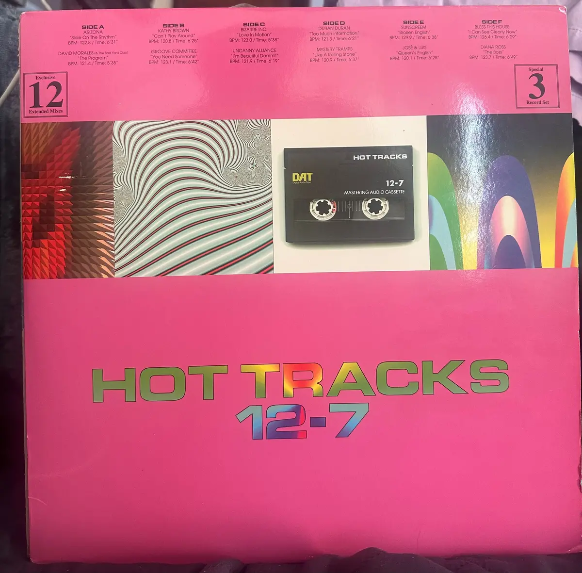 Hot Tracks 12-7 (Various Artist) 3Xlp Vinyl Set - Dj Series - Used (Usa Orders Only) 1