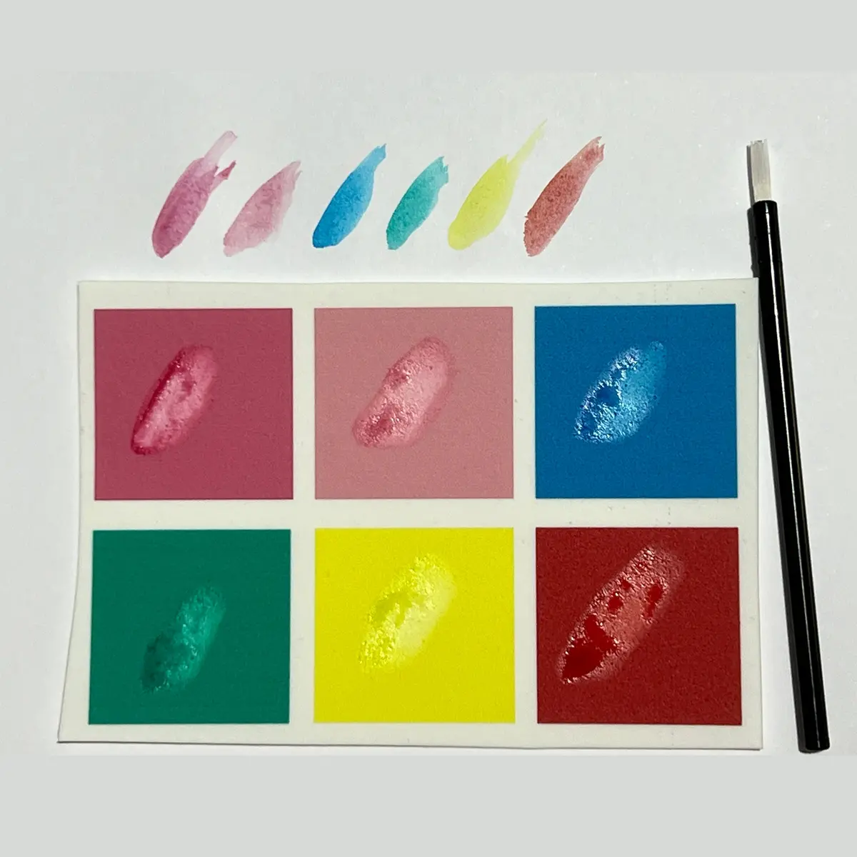 Paint Your Own Pyo Edible Princess Palettes For Cookies - Sheet Of 10 Uncut 2