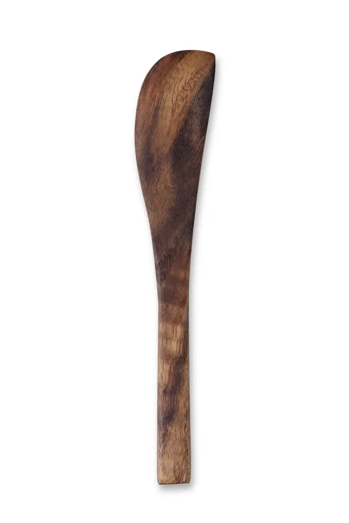 Houten Botermes - Donkerbruin 1