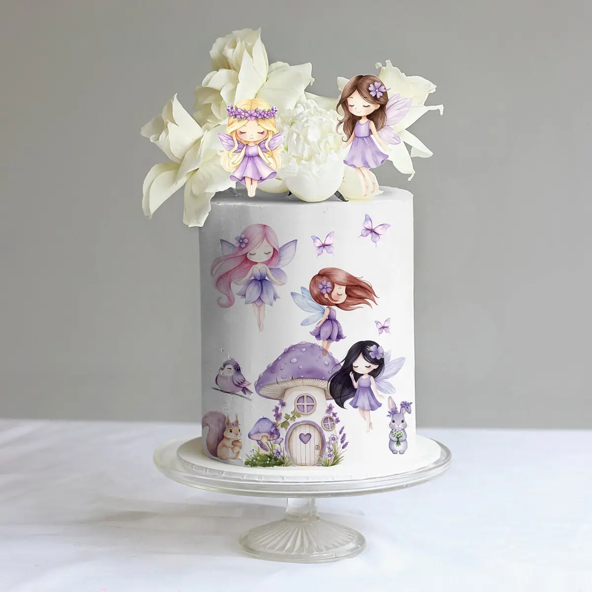 Fairy & Butterfly Edible Icing Cutout Characters 1