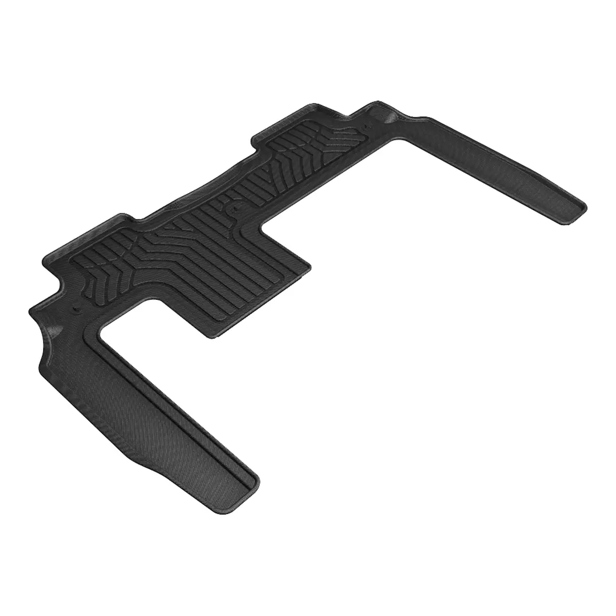Aries Ch01921809 Styleguard Xd Black Custom Floor Liners, Select Buick Enclave, Chevy Traverse, Gmc Acadia (Bench Seat), 2Nd Row Only 1
