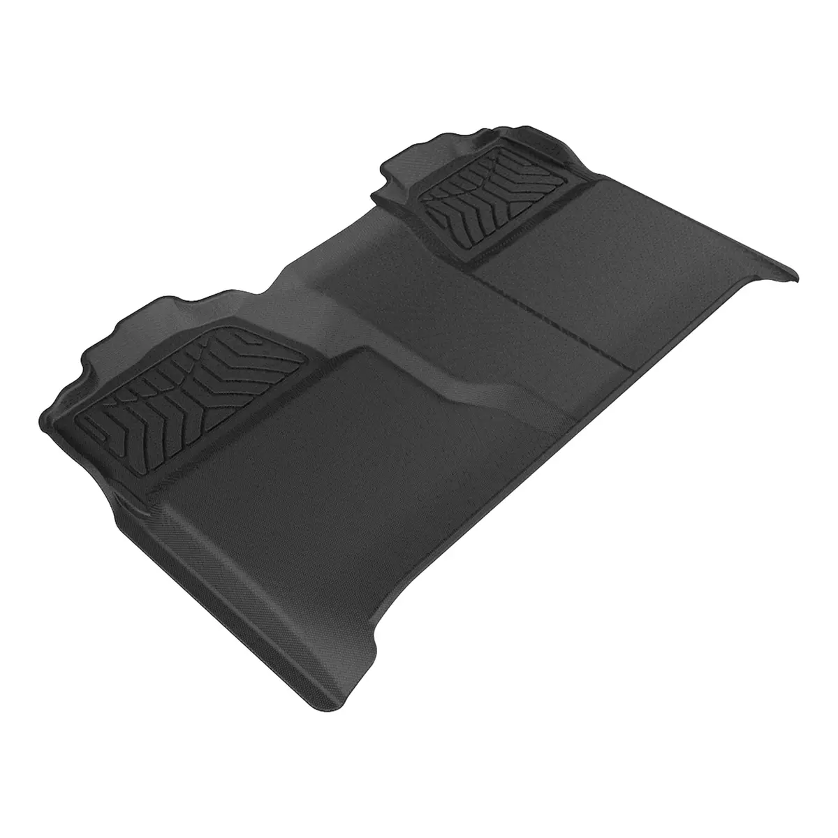 Aries Ch04721809 Styleguard Xd Black Custom Floor Liners, Select Chevrolet Silverado, Gmc Sierra Crew Cab, 2Nd Row Only 1