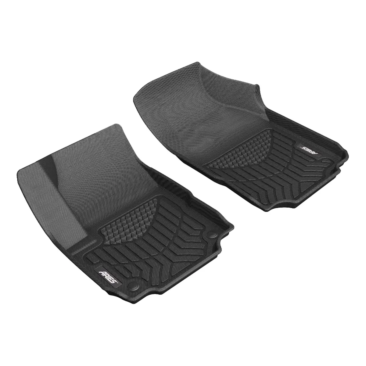 Aries Ch08511809 Styleguard Xd Black Custom Floor Liners, Select Chevrolet Equinox, Gmc Terrain, 1St Row Only 1