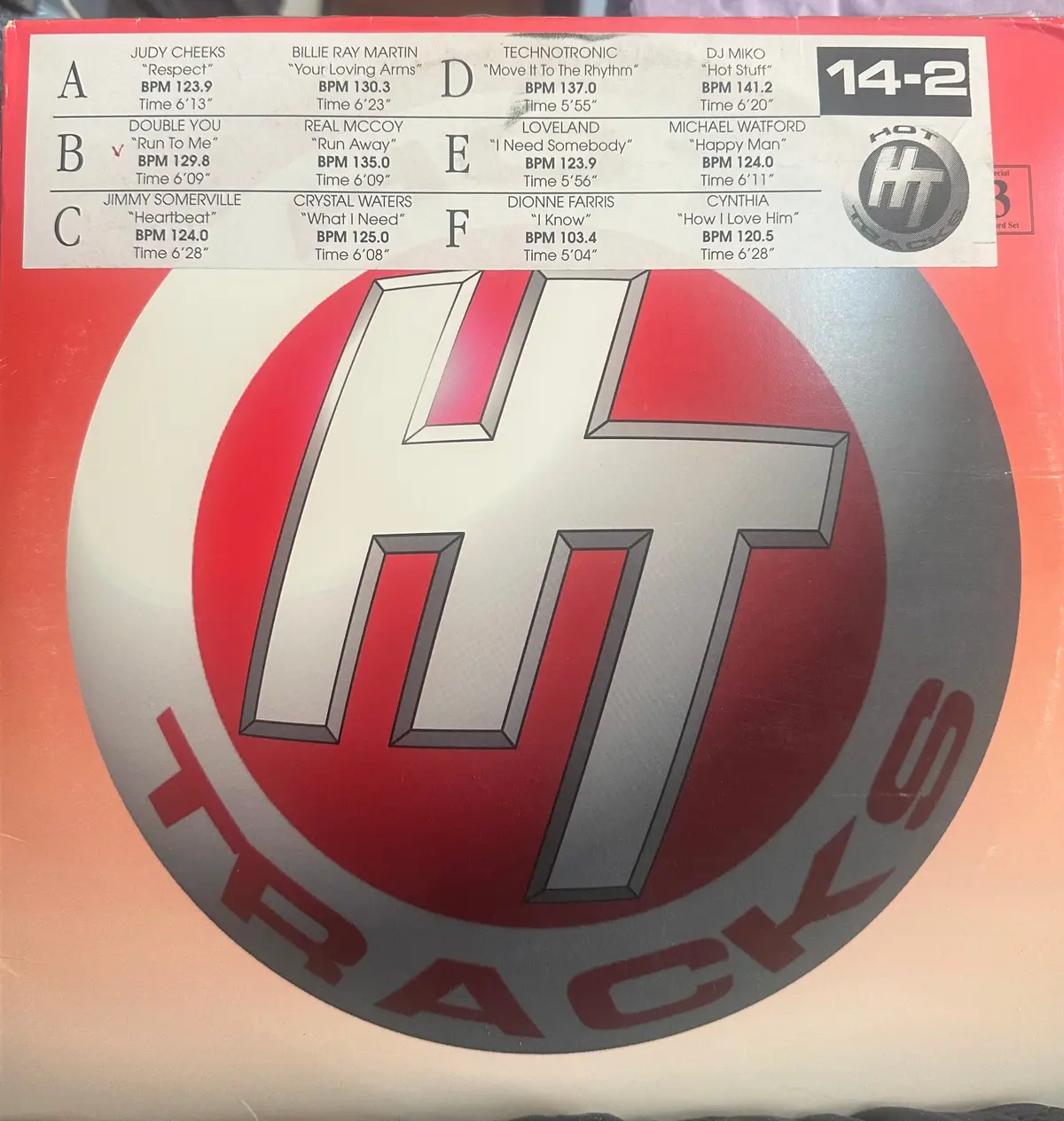 Hot Tracks Vol. 14-2 (3Xlp) 12" Singles Vinyl - Used  (Usa Orders Only) 1