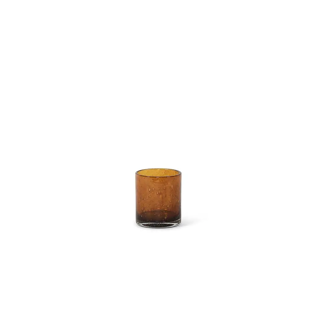 Theelichthouder Cognac - 12 Cm 1