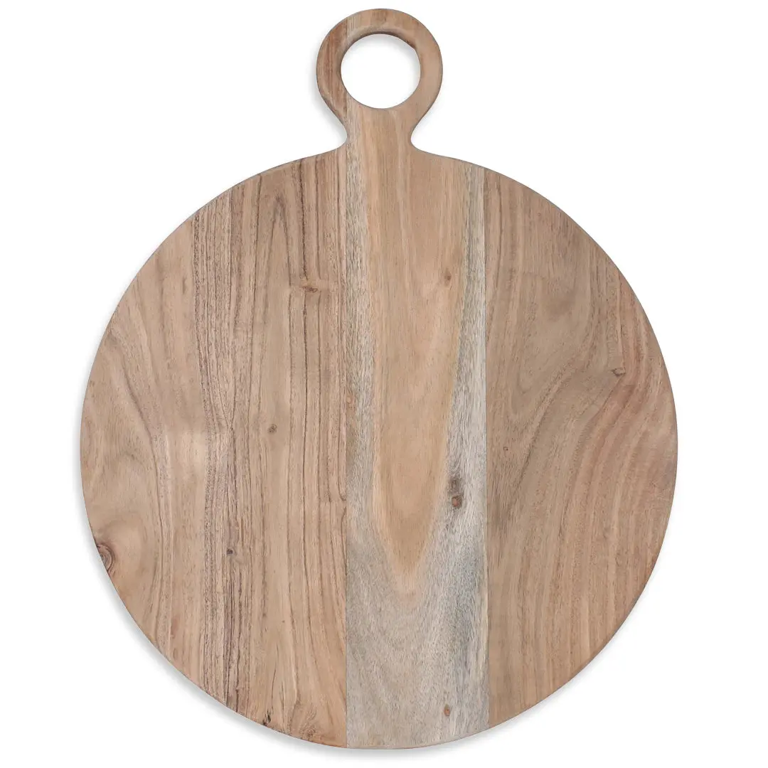 Ronde Tapasplank Naturel - 50Cm 1