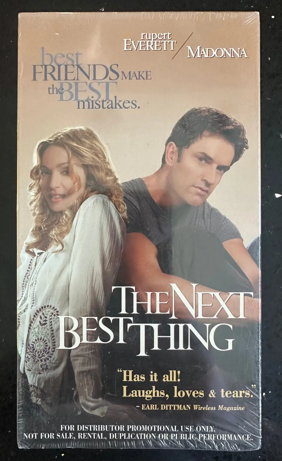 The Next Best Thing Promotional Viewing Vhs New Sealed 1