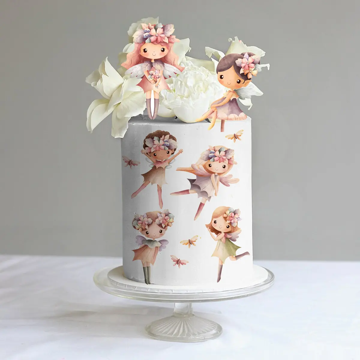 Fairy & Butterfly Edible Icing Cutout Characters 1