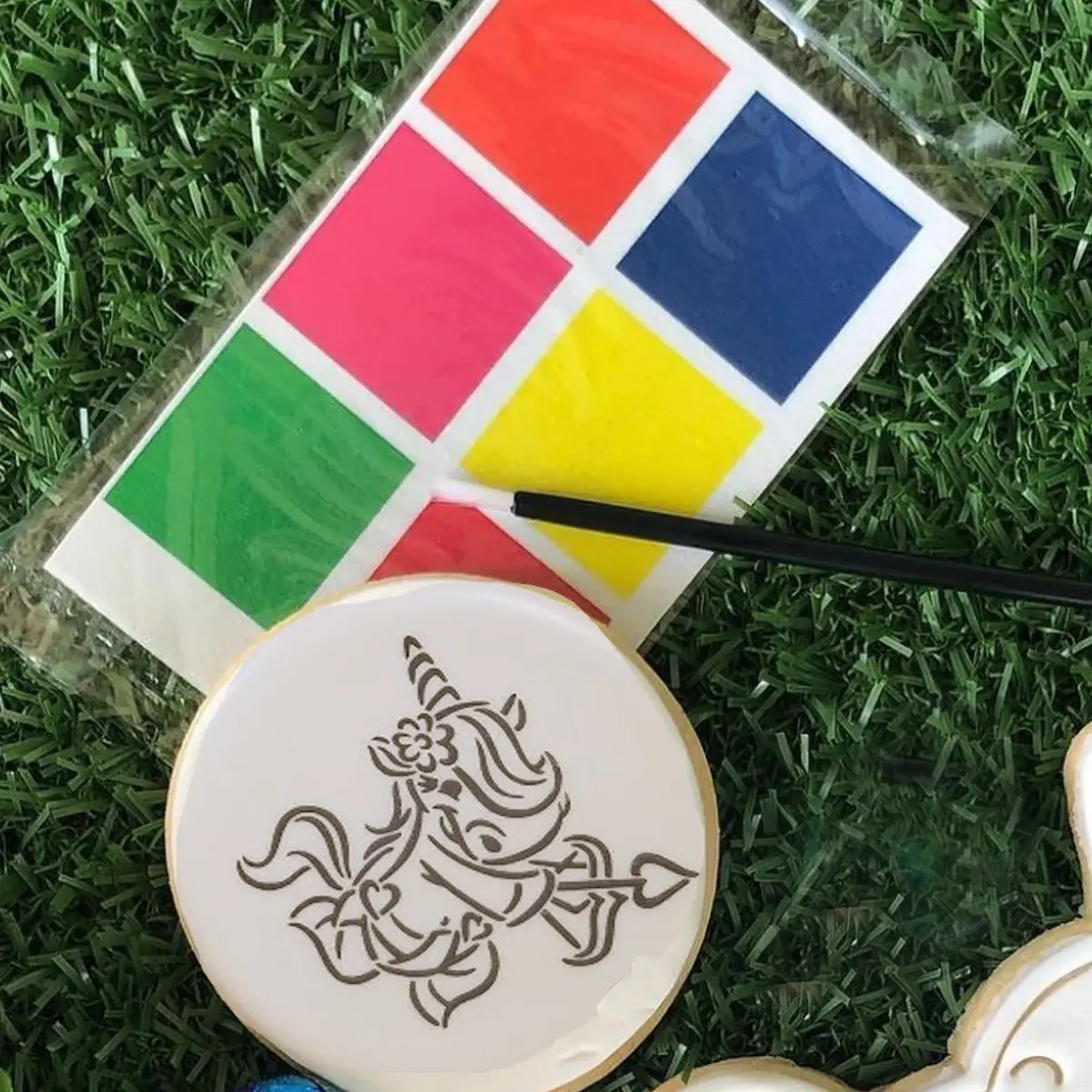 Paint Your Own Pyo Edible Harry Potter Themed Palettes For Cookies - Sheet Of 10 Uncut 3