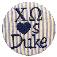 Blue & White Blue Devils - Blue Seersucker 1
