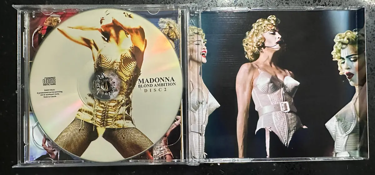 Madonna Blond Ambition Live Cd + Bonus Live & Mixes 2