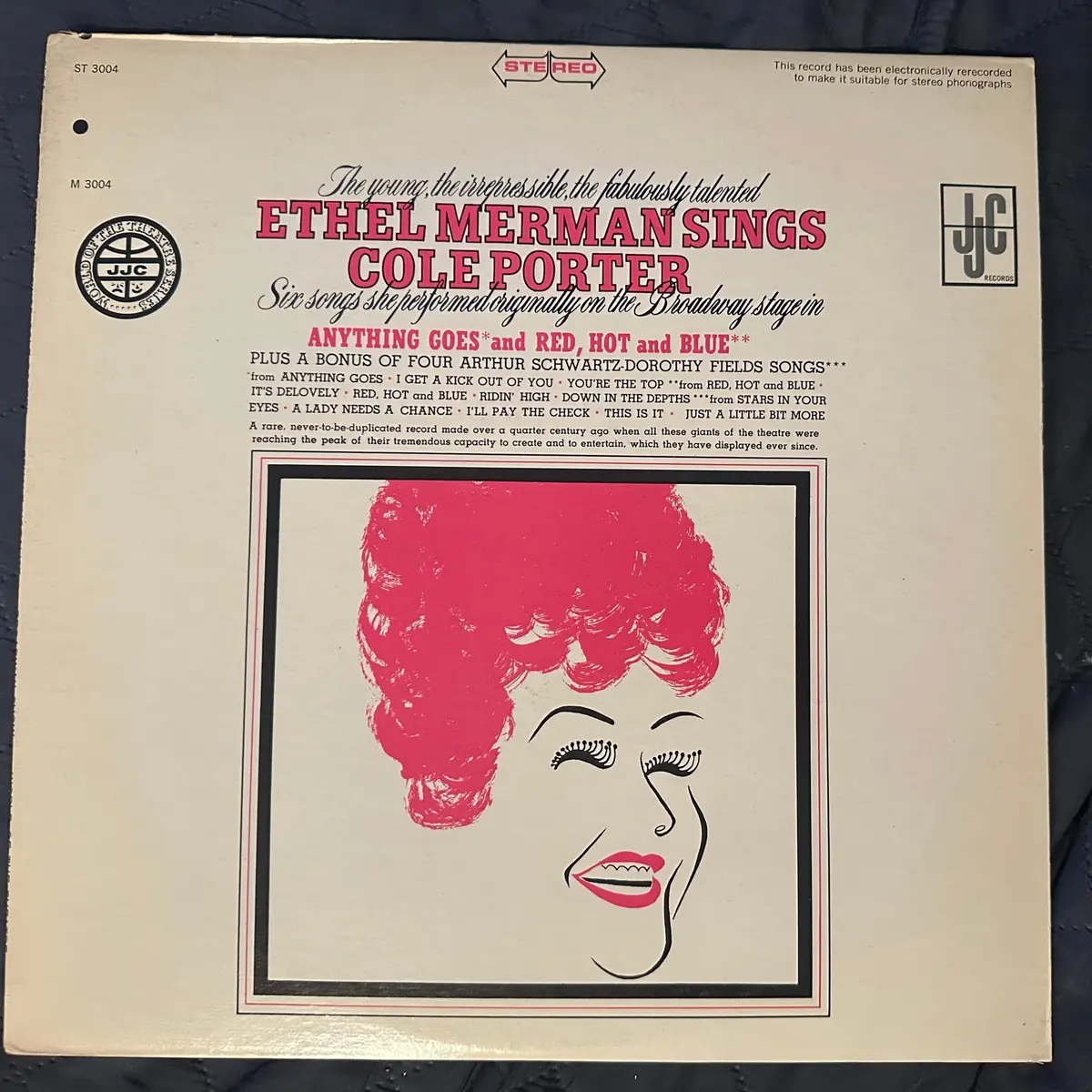 Ethel Merman Sings Cole Porter Lp Vinyl - Used 1